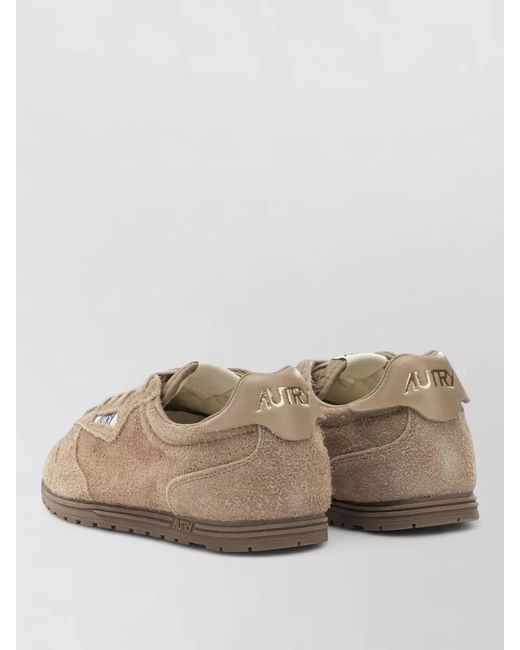 Autry Natural Leather Low-Top Sneakers for men