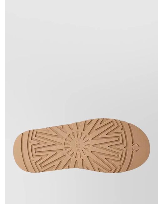 Ugg Multicolor Cow Hair Platform Mules
