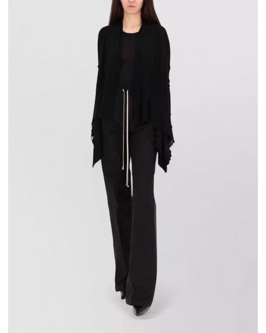 Rick Owens Black Long-Sleeve T-Shirt