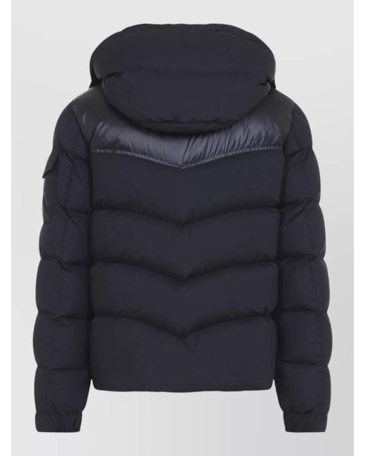 Moncler Blue Down Quilted Puffer Jacket for men