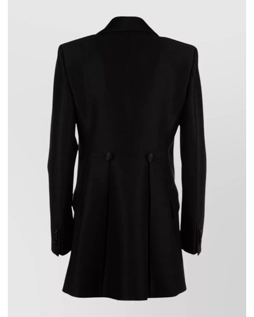 Dior Black Silk Wool Suit Jacket