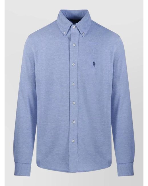 Ralph Lauren Blue Polo Shirt for men