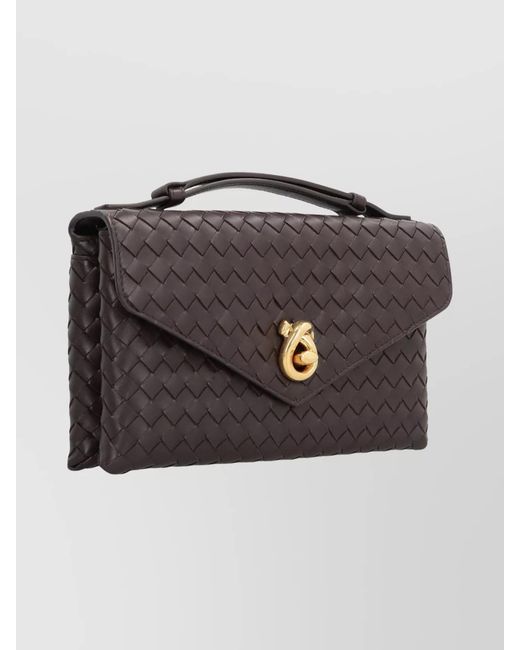 Bottega Veneta Multicolor Knot Lock Lambskin Shoulder Bag
