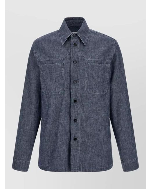 Jil Sander Blue 203 Shirt for men