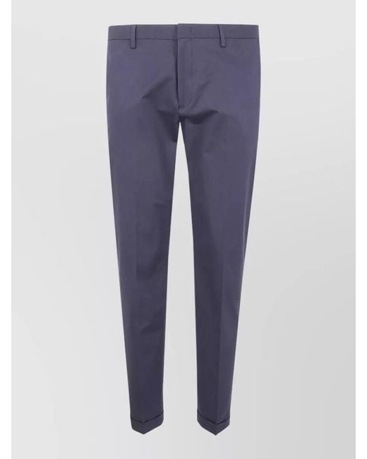 Paul Smith Blue Tailored Trousers for men