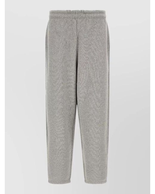 Entire studios Gray Cotton Jogger Shorts for men