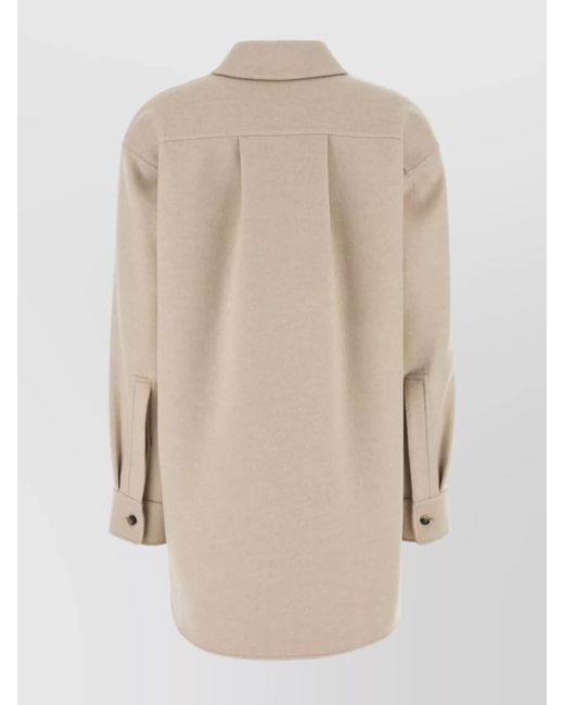Loewe Natural Cashmere Wool Shirt