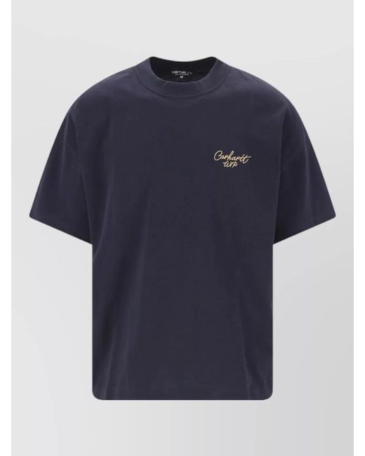 Carhartt Blue Short-Sleeve Shirt for men