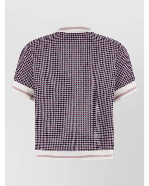 Marni Purple Polo Top