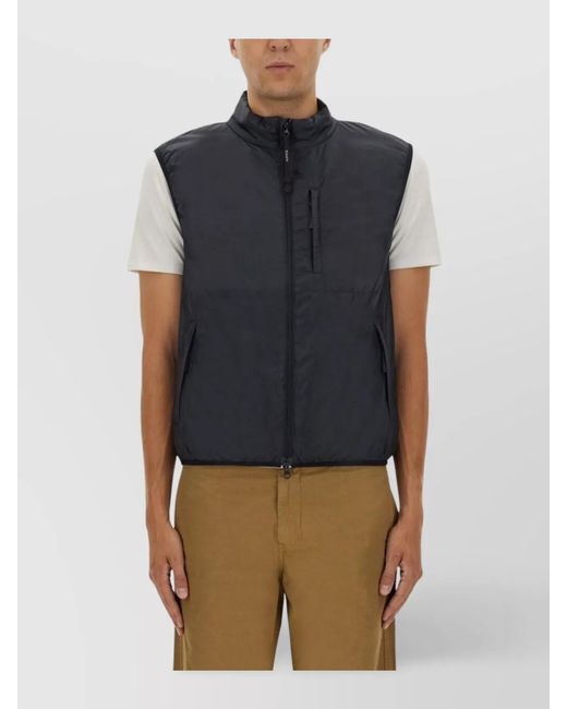 Aspesi Brown Sleeveless Jil Tank Top for men
