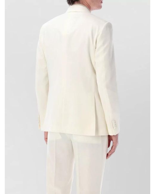 Lardini Natural Soiree Double Breasted Six Button Jacket for men