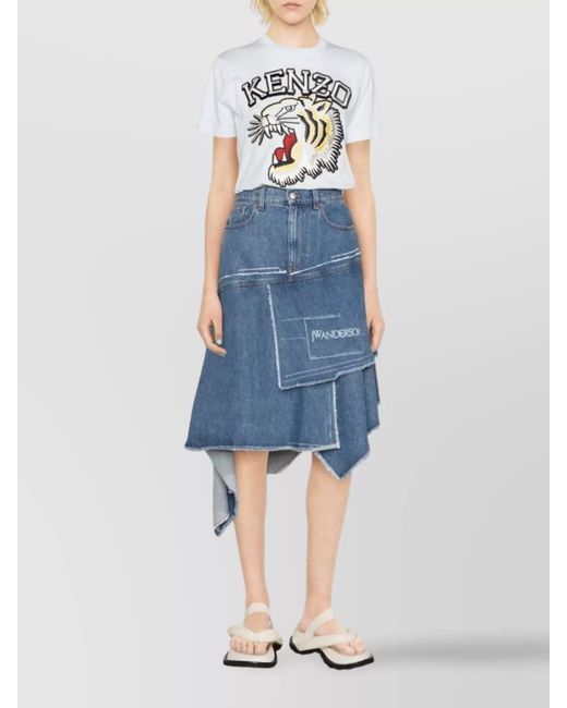KENZO White Cotton Regular-Fit T-Shirt