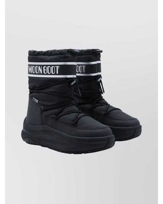 Moon Boot Black Ankle Boots for men