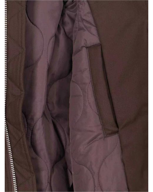 Entire studios Brown Wool Single Breasted Coat for men