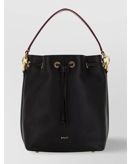 トートバッグ Bally Structured Bucket Bag With Dual Handles And Adjustable Bally Structured Bucket Bag With Dual Handles And Adjustable
