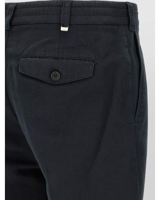 PT Torino Blue Rebel Style Trousers Belt Loops Pockets for men