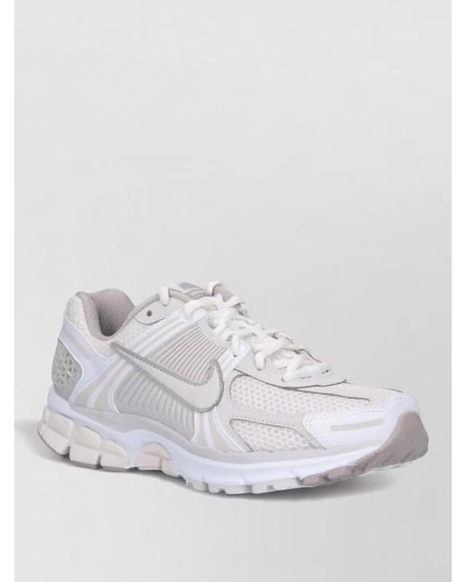 Nike White Mesh Low-Top Sneakers