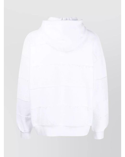 BOTTER White Organic Cotton Logo-Print Hoodie for men