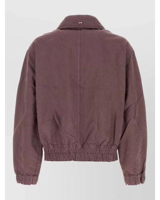 Our Legacy Purple Single Breasted Coat for men