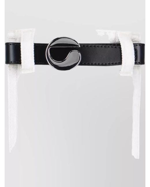 Coperni White Denim Straight-Leg Trousers