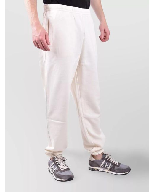 Fred Perry Pink Cotton Track Pants for men