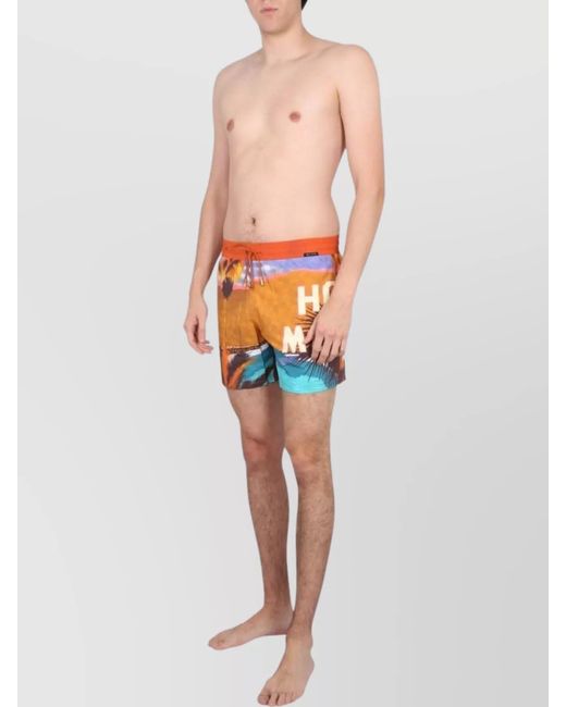 Etro Blue Swim Shorts for men