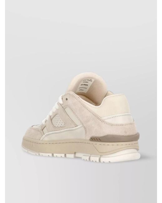 Axel Arigato Natural Leather Low-Top Sneakers