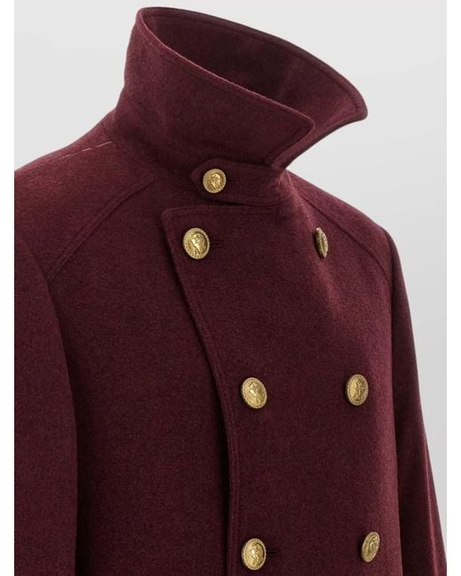 Brunello Cucinelli Cashmere Double Breasted Tailored Coat for men