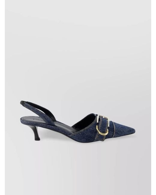 Givenchy Blue Denim Pumps