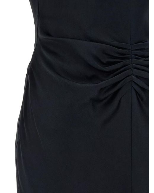 Robe Courte Noire Blu Sage Pour Juniors - Taille M - Manches Ruched - NWOT (neuve Sans étiquette)