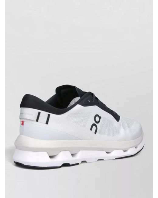 On Shoes Metallic Low Top Lace Up Mesh Rubber Sneakers for men