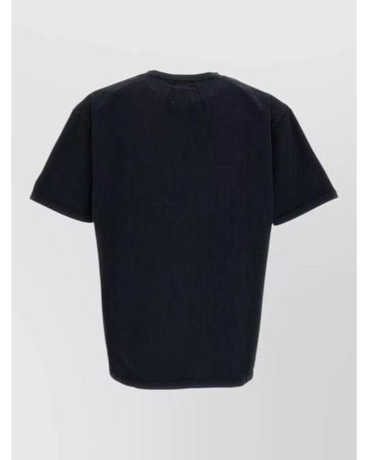 Rhude Black Crew Neck Graphic Print Short Sleeve Shirt for men