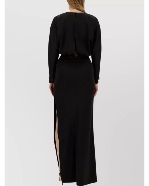 Genny Black Maxi Dress