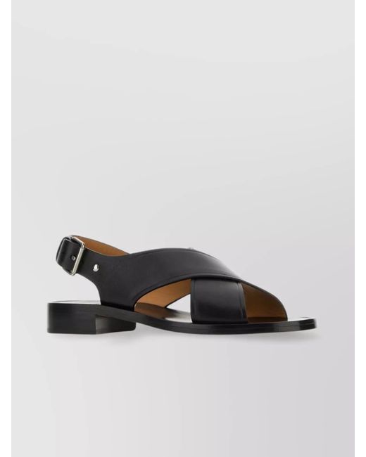 Church's Black Leather Sandals