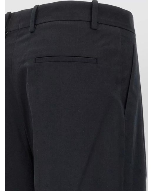 ARMARIUM Blue Giorgia Pants Wide Leg Belt Loops