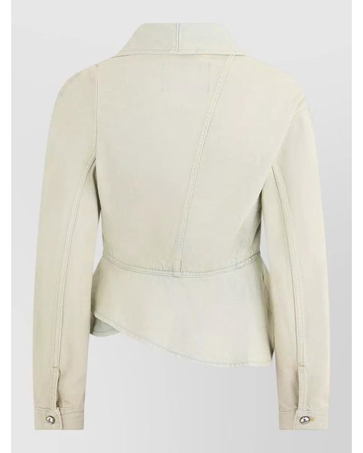 Vivienne Westwood Natural Tailored Denim Jacket Mid Season Style