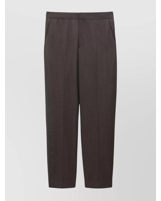 Filippa K Gray Relaxed-Fit Tailored Trousers
