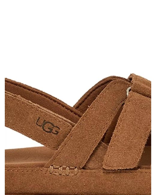 Ugg Brown Leather Sandals
