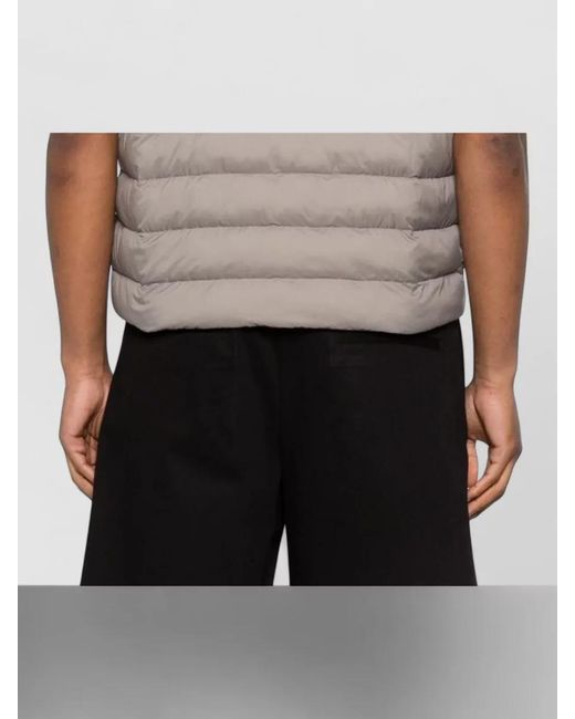Herno Gray Down Sleeveless High Neck Gilet for men