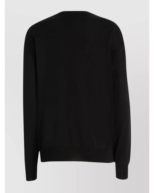 Moschino Black Clothing Knitwear