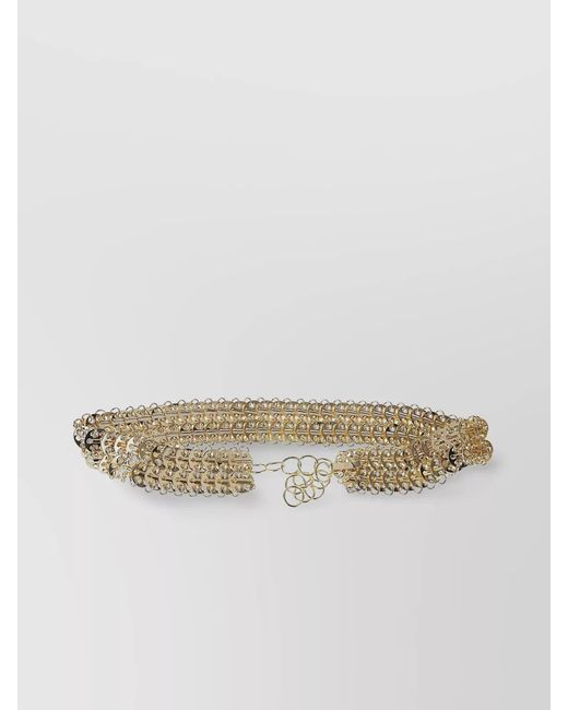 Rabanne Natural Metal Belt