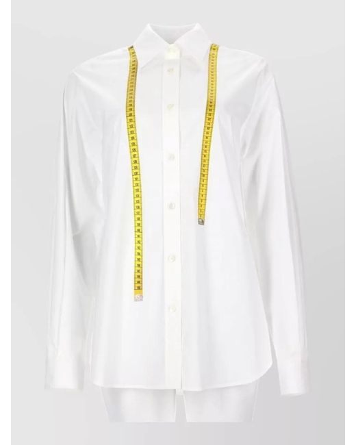 Moschino White Cotton Shirt