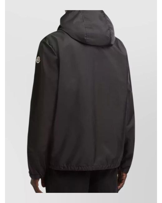 Moncler Black Remoray Hooded Jacket for men