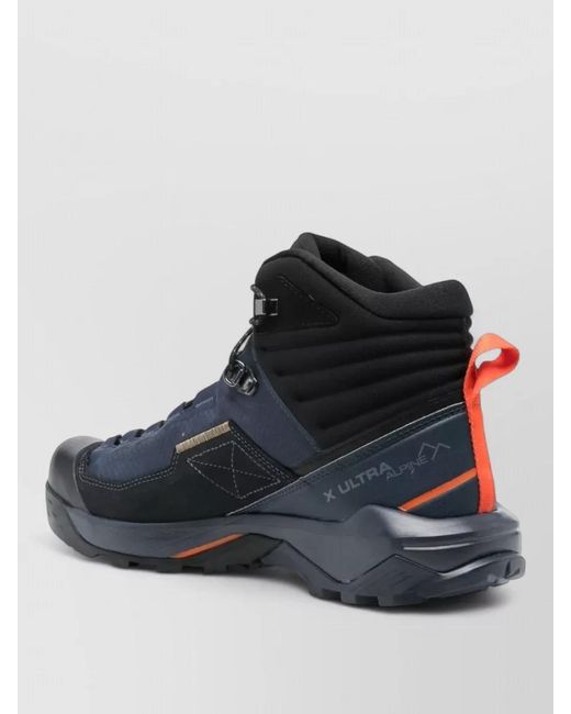 Salomon Blue Ankle Support Boots Pull Tab Design for men