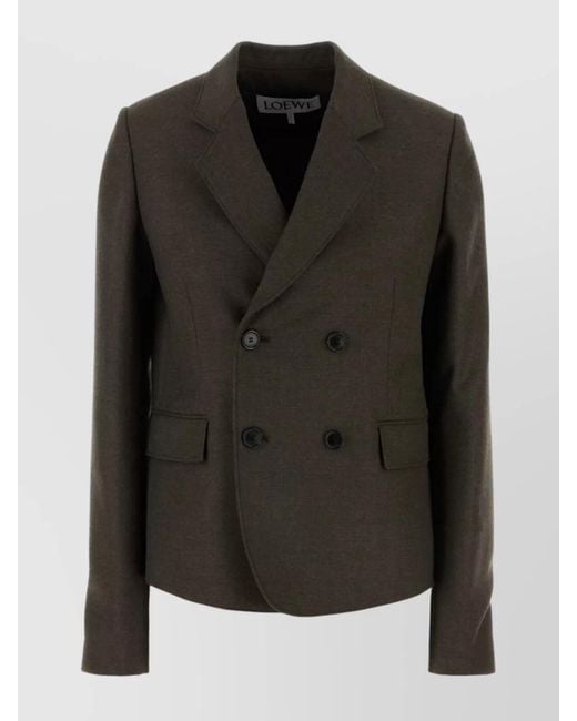 Loewe Black Wool Blazer