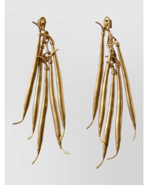 Jacquemus White Drop Earrings