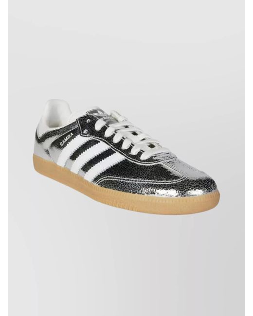 Adidas Multicolor Leather Samba Low-Top Sneakers