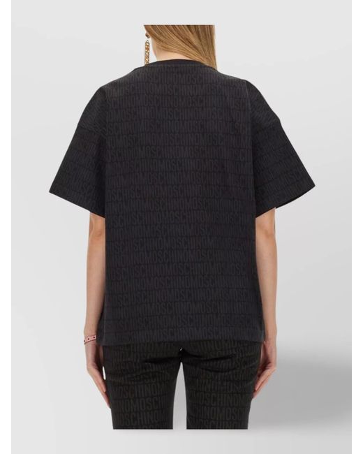 Moschino Black Logo T-Shirt