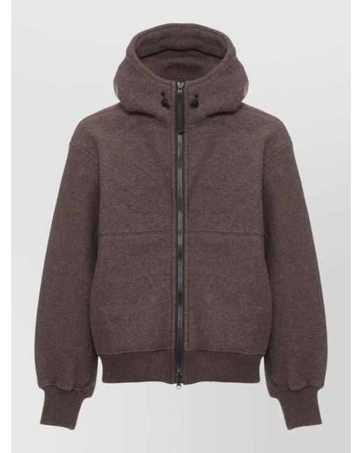 Canada Goose Brown Hooded Padded Jacket for men