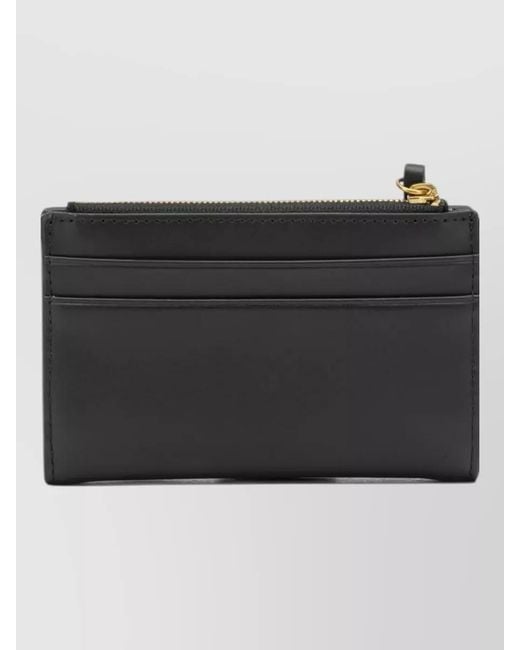 Gianni Chiarini Black Leather Keyring
